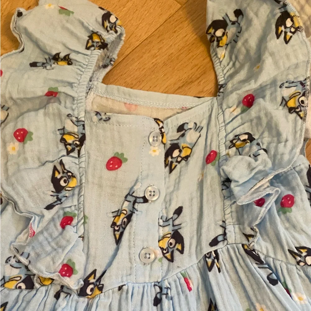 Bluey Ruffle Top and Shorts Set - Picture 3 of 3